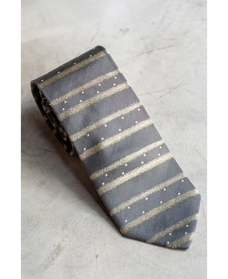 17 gravata de seda estampada