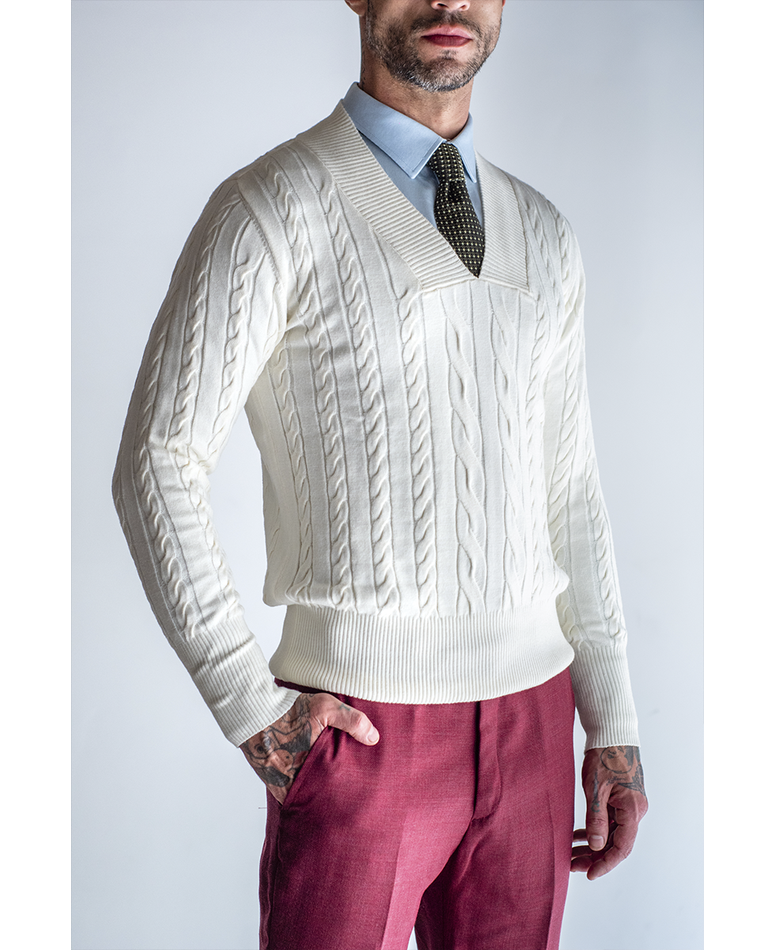 01 sueter de trico off white g