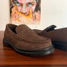 01 sapato loafer camurca cafe novo